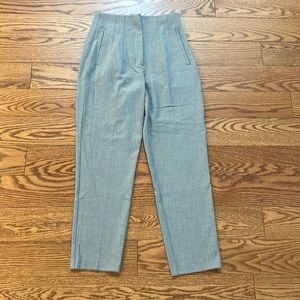 ZARA High Waisted Pants *Light Gray*
